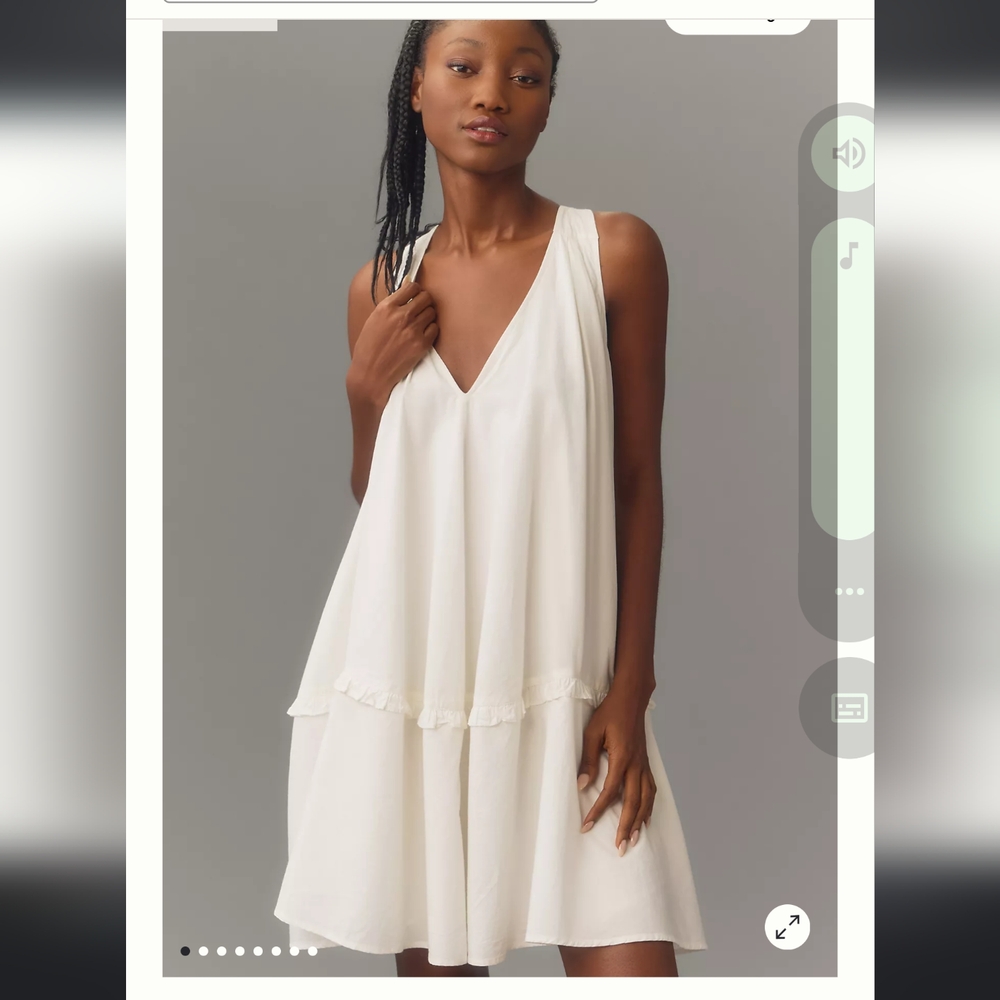 Anthropolgie V-Neck Swing Tunic Dress